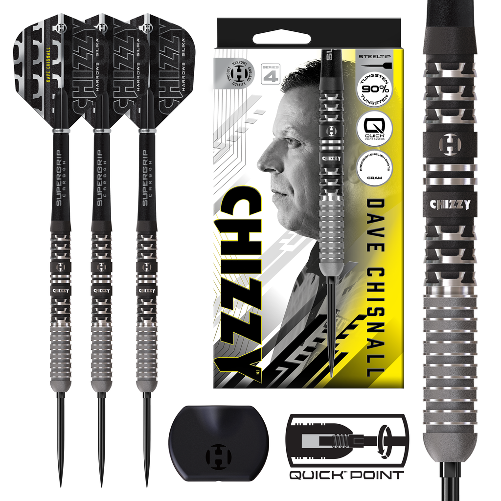 Harrows Dave Chisnall Series 4 90% Tungsten Steeldarts