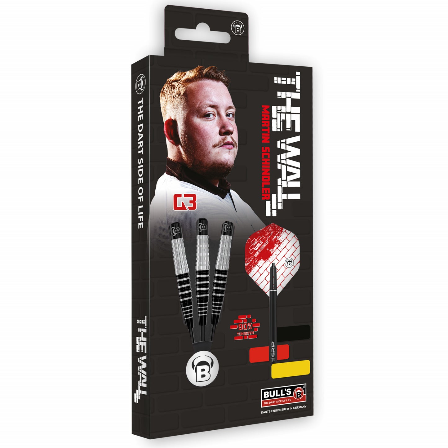 Bull's Martin Schindler Generation 3 90% Tungsten Steeldarts