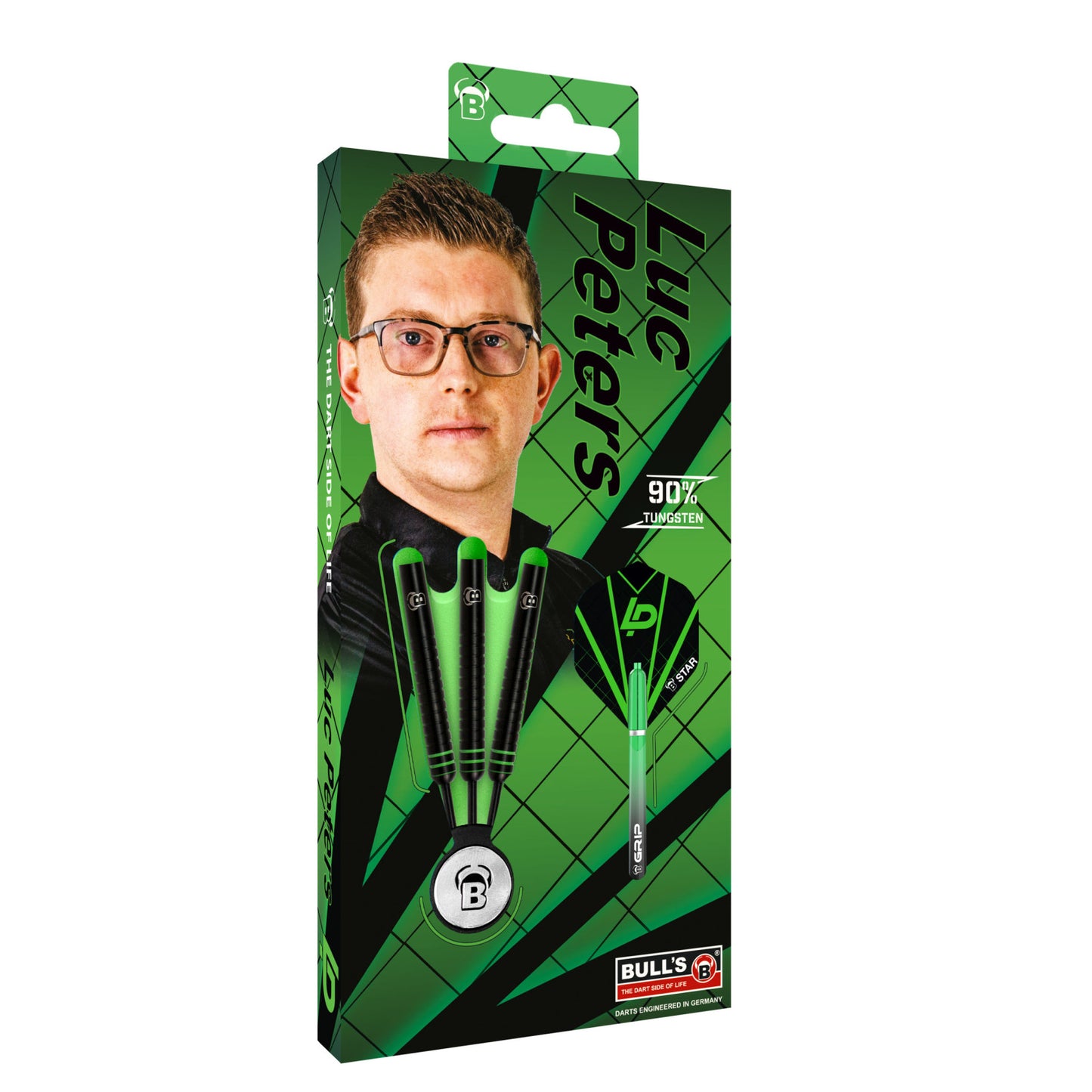 Bull's Luc Peters 90% Tungsten Steeldarts