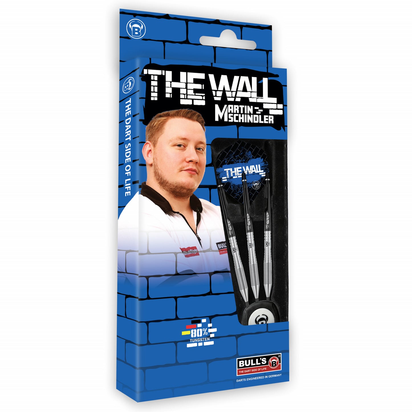 Bull's Martin Schindler TW80 80% Tungsten Steeldarts