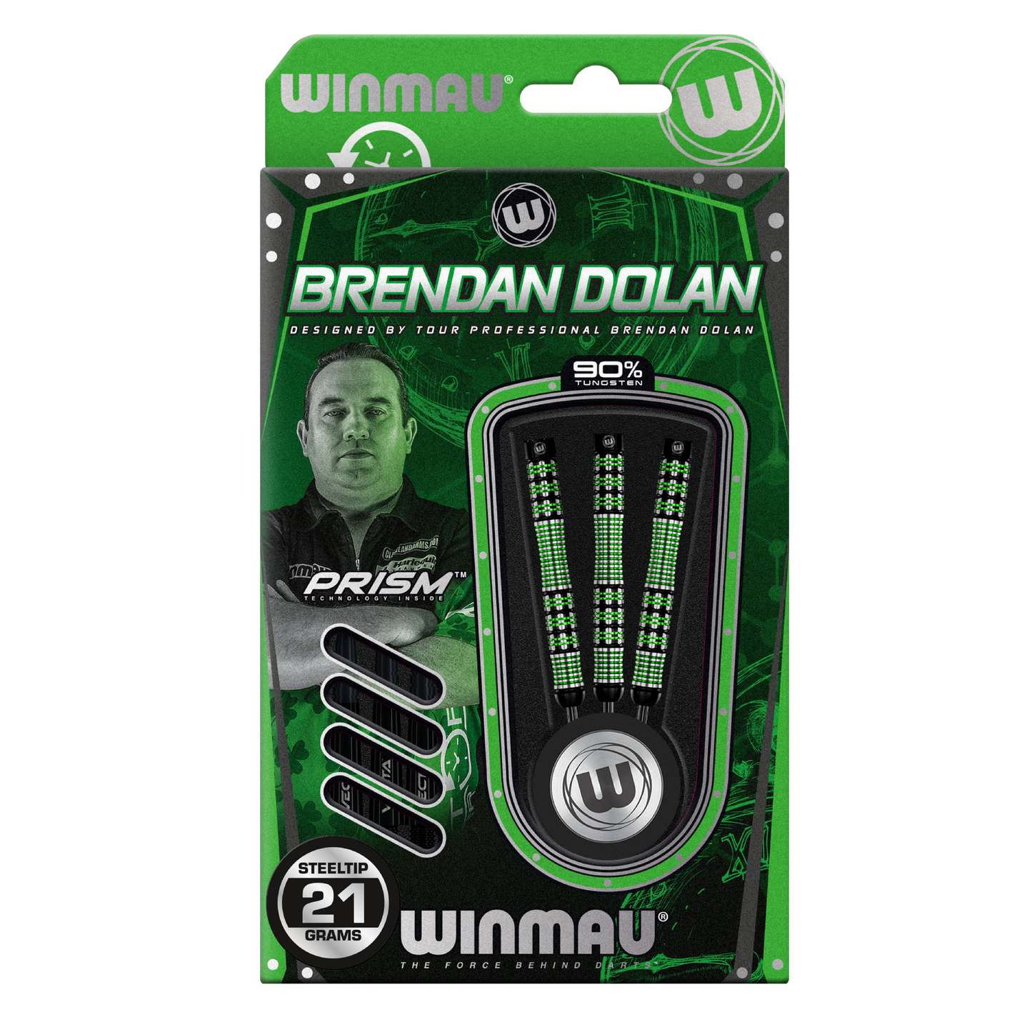 Winmau Brendan Dolan 90% Tungsten Steeldarts