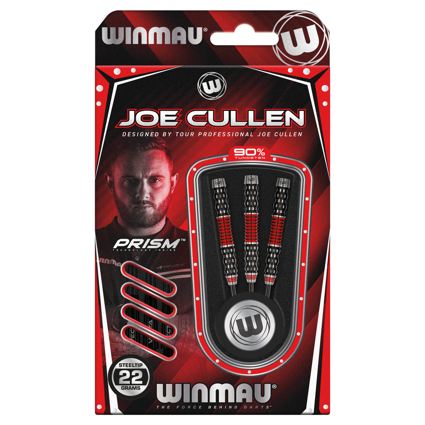 Winmau Joe Cullen Rockstar Series RS 1.0 90% Tungsten Steeldarts