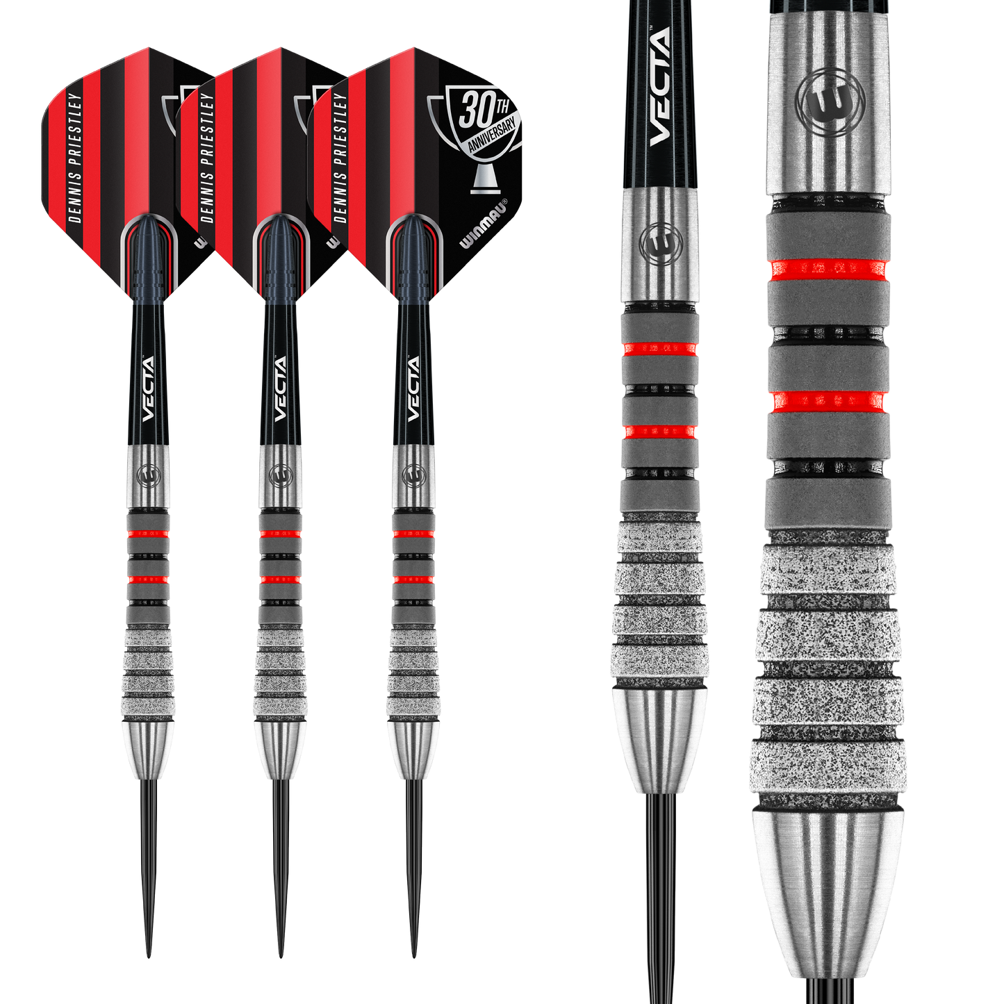 Winmau Dennis Priestley Diamond 3-Zero 90% Tungsten Steeldarts