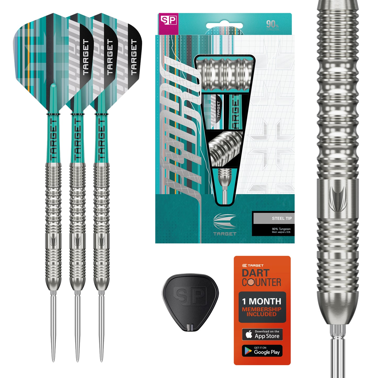 Target Hydro 01 90% Tungsten Swiss Point Steeldarts