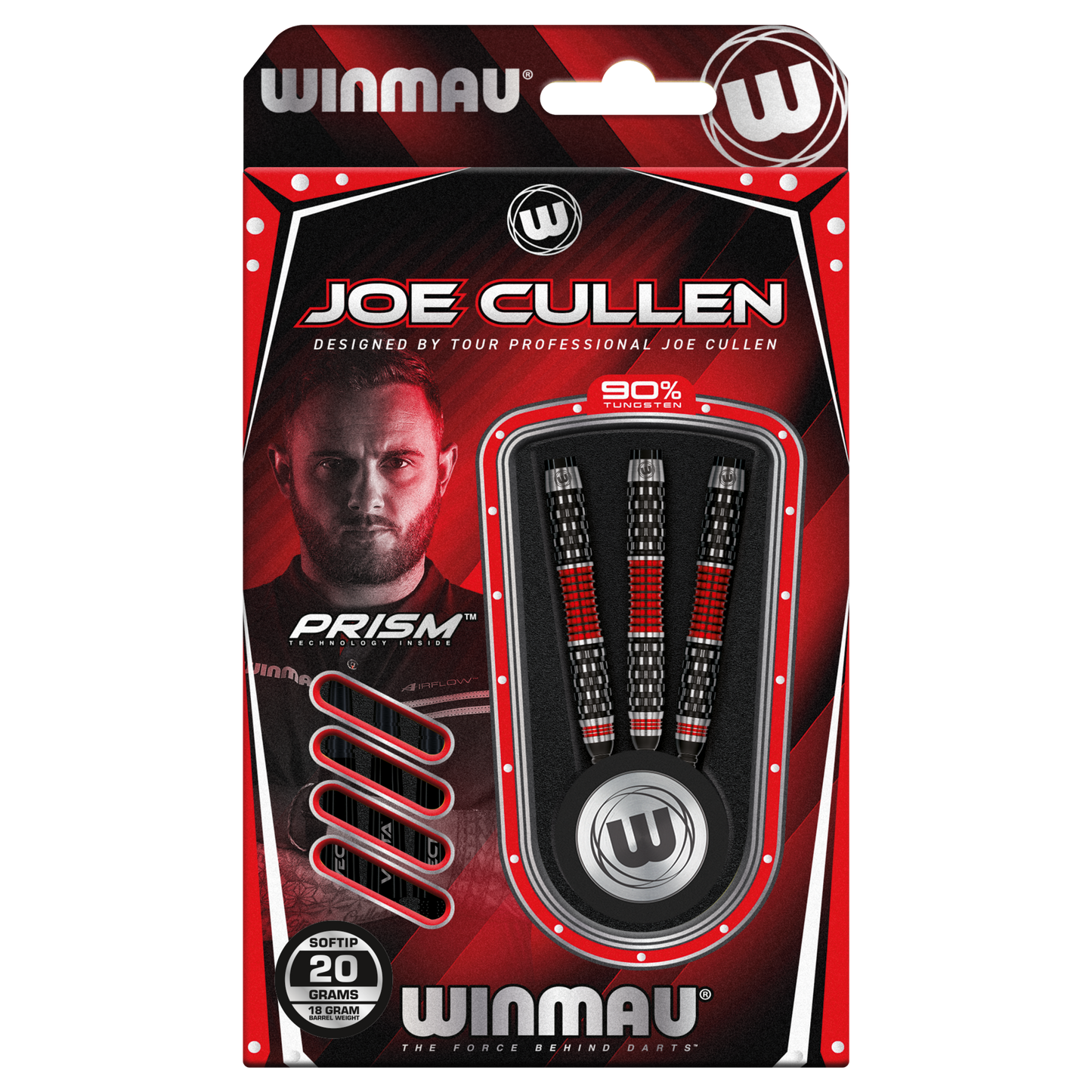 Winmau Joe Cullen Rockstar Series RS 1.0 90% Tungsten Softdarts