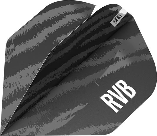 Target Flights Raymond van Barneveld Brass Pro. Ultra NO2 (Schwarz)