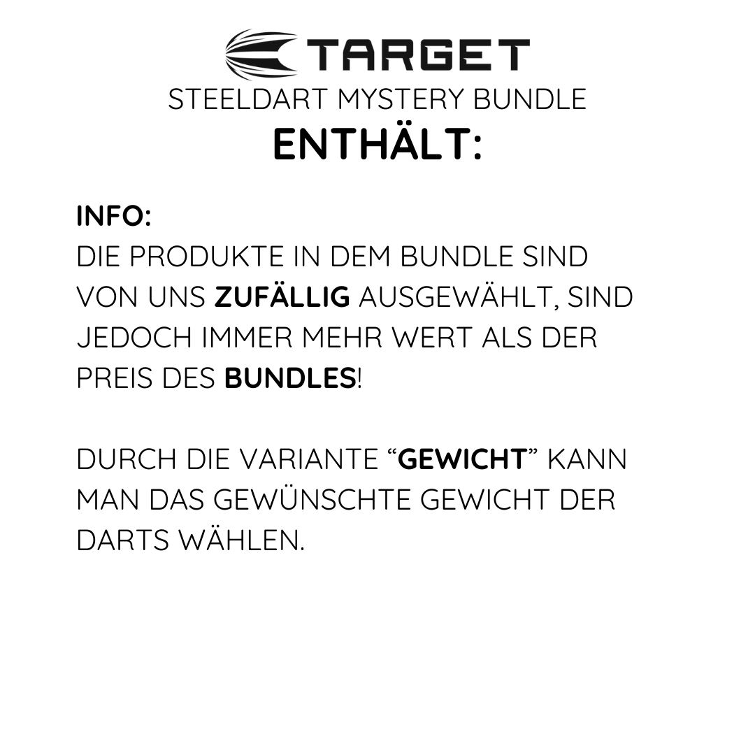 Target Steeldart Mystery-bundel