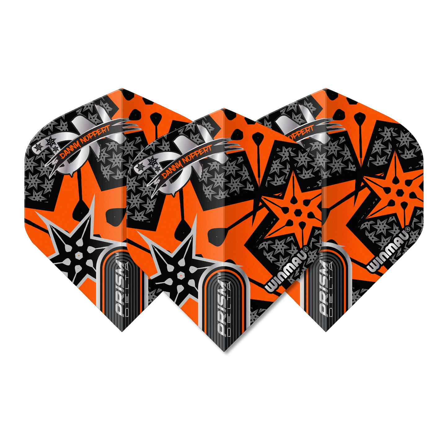 Winmau Prism Alpha Danny Noppert SE Orange Flights