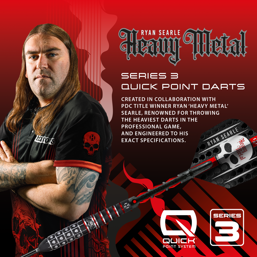 Harrows Ryan Searle Series 3 90% Tungsten Steeldarts