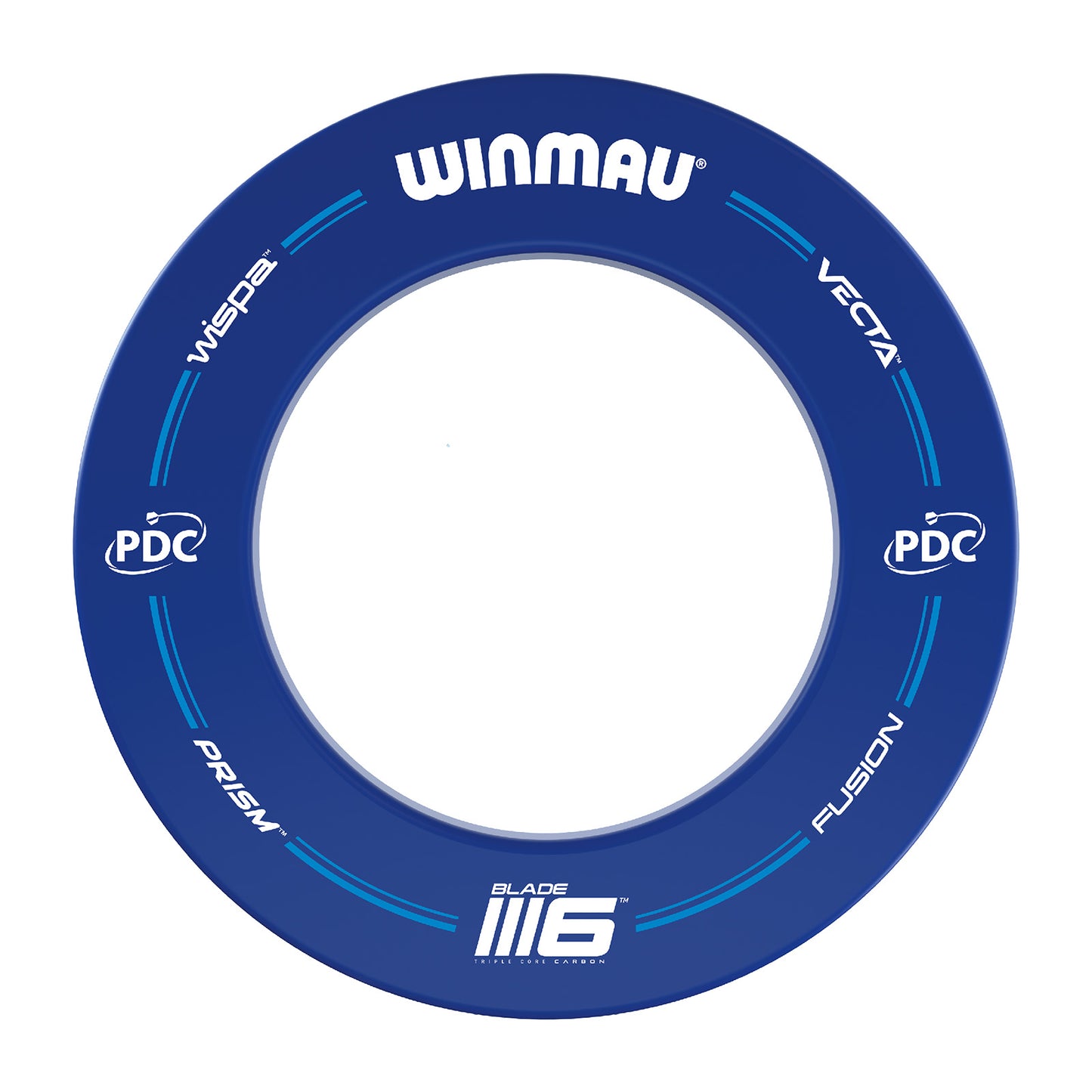 Winmau Dartbord Surround - PDC Blauw