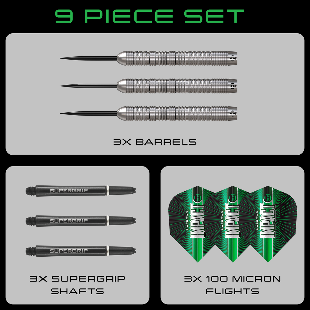 Harrows Impact 70% Tungsten Steeldarts