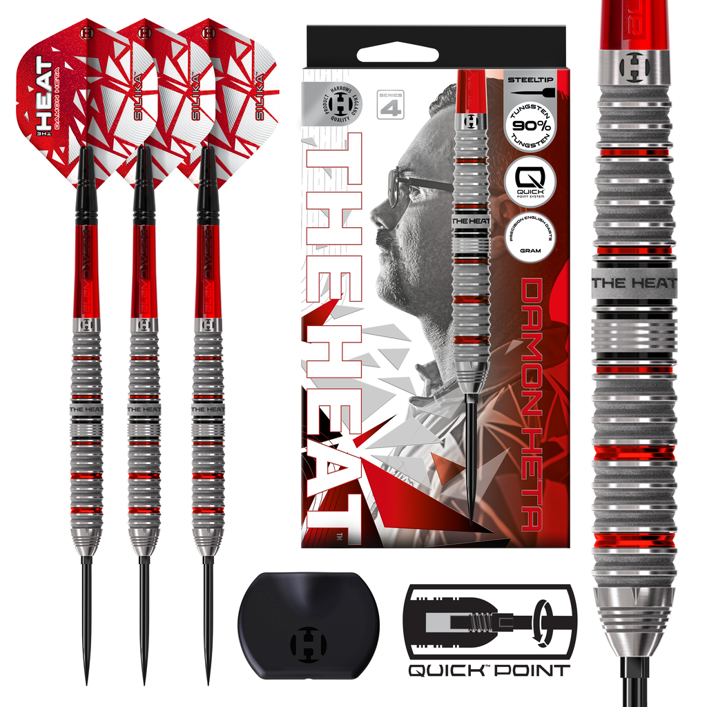 Harrows Damon Heta Series 4 90% Tungsten Steeldarts