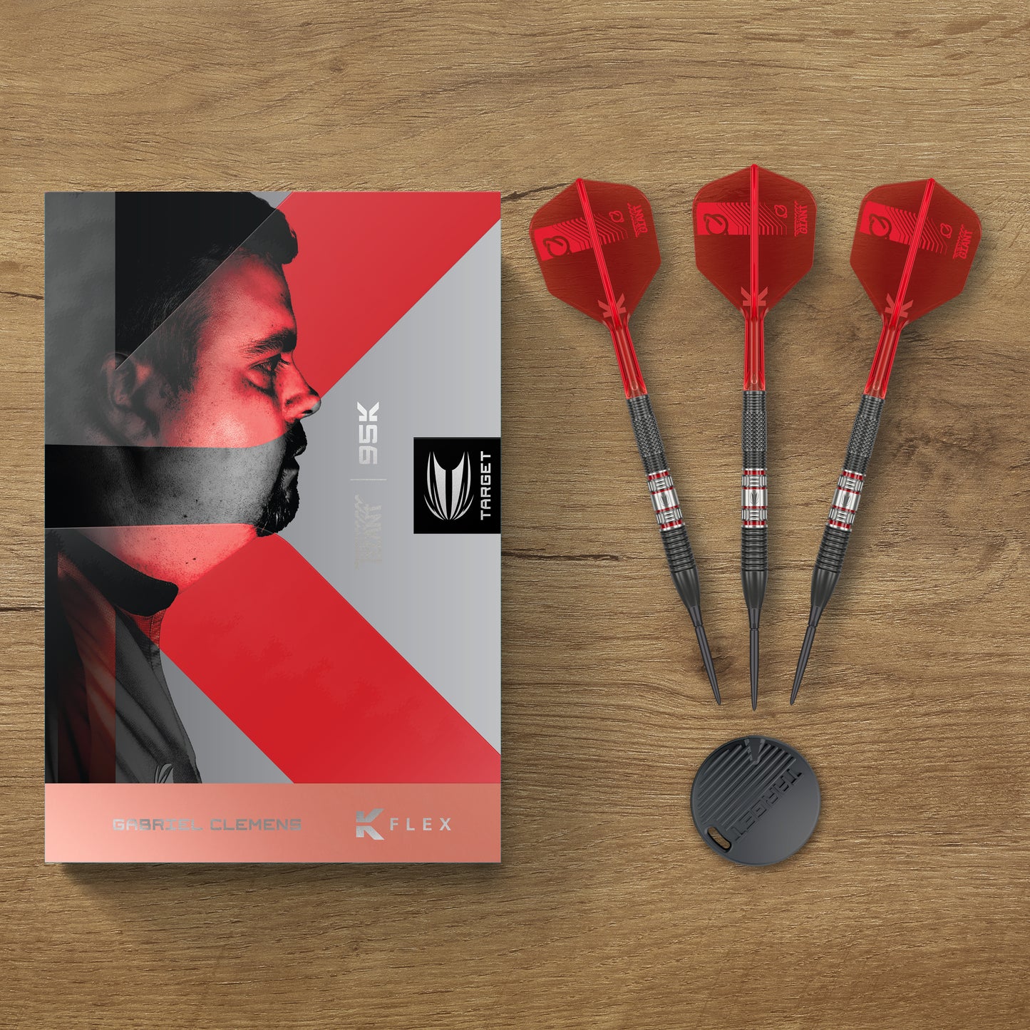 Target Gabriel Clemens 95K 95% Tungsten Swiss Point Steeldarts