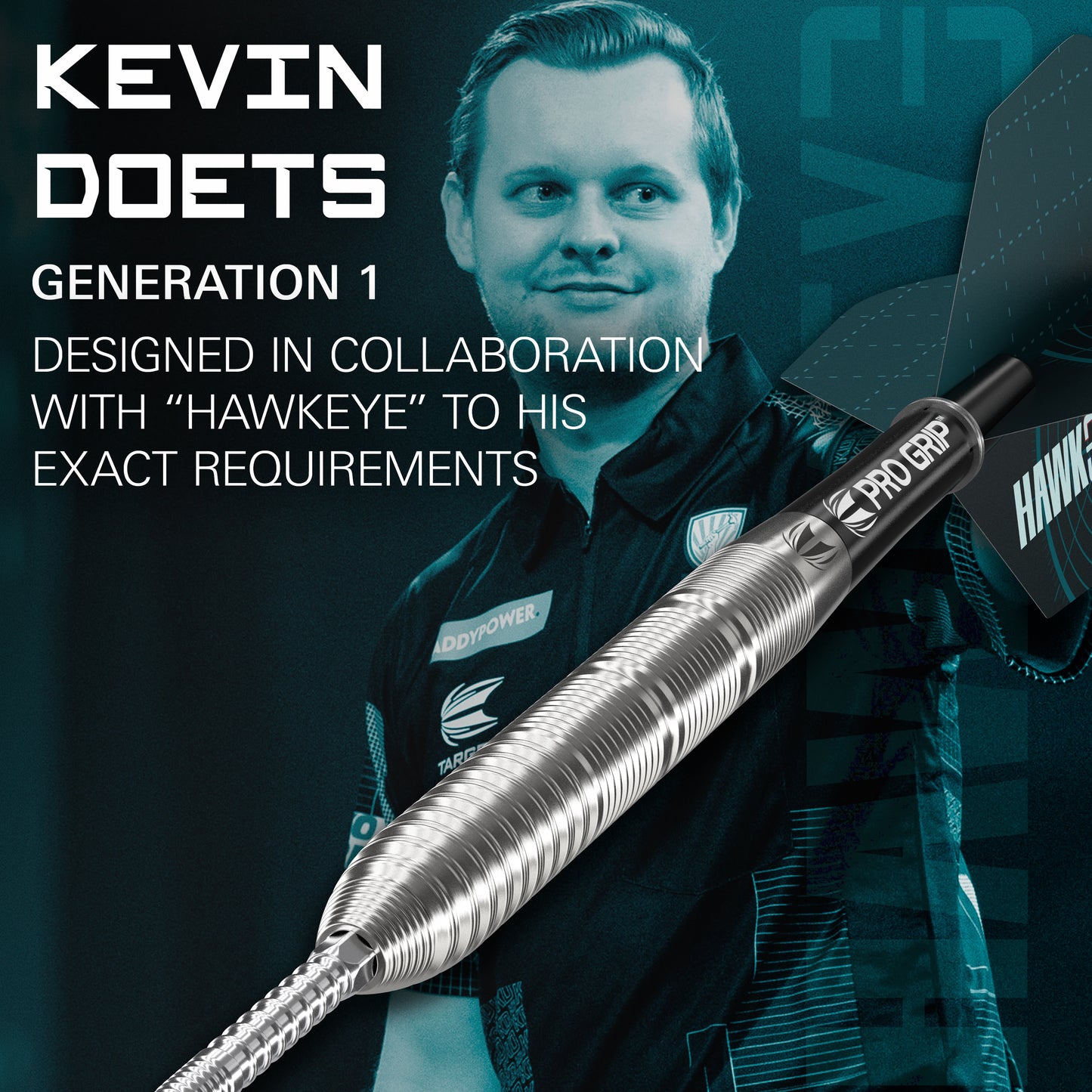 Target Kevin Doets 90% Tungsten Swiss Point Steeldarts