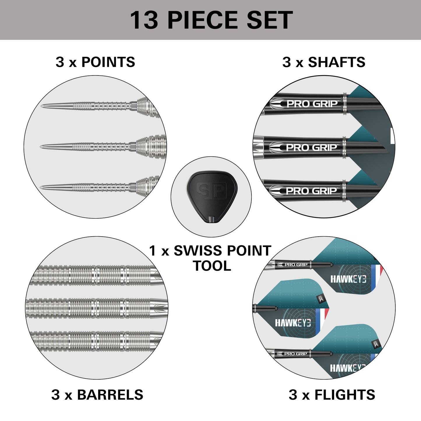 Target Kevin Doets 90% Tungsten Swiss Point Steeldarts