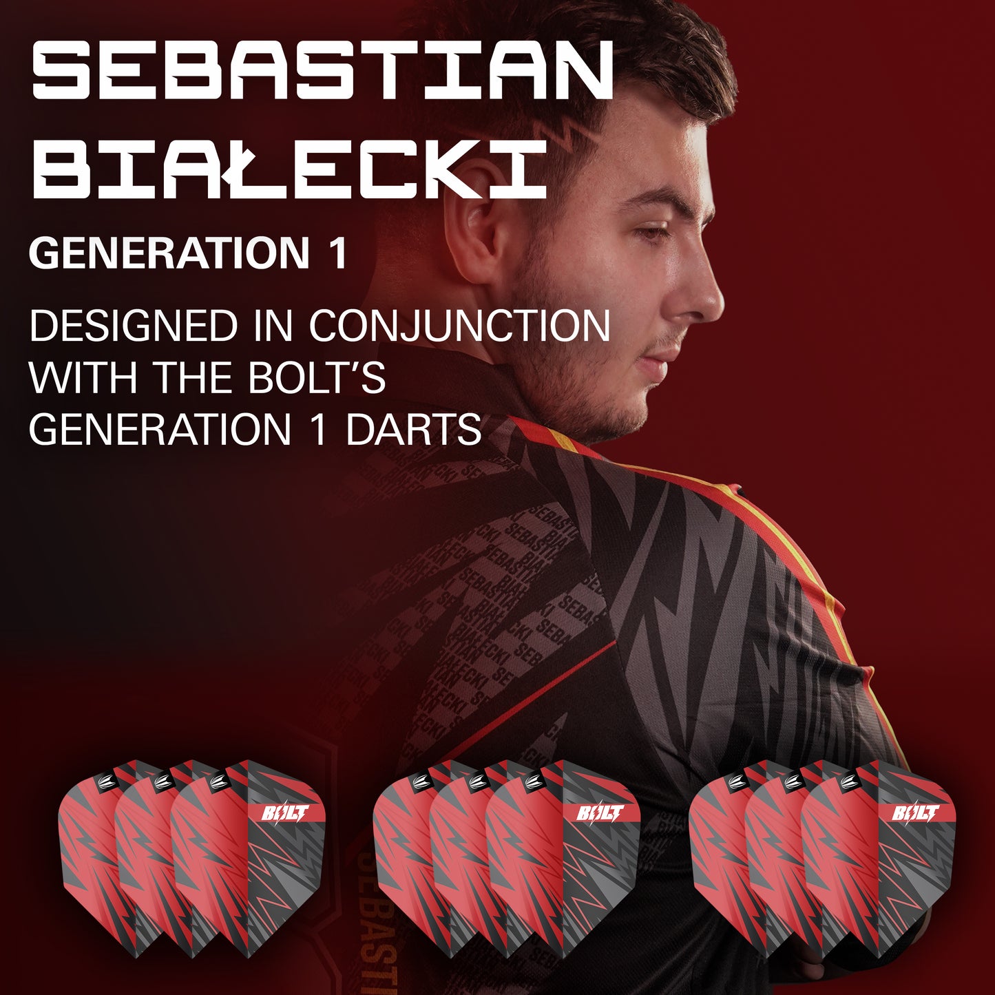 Target Flights Sebastian Bialecki Pro. Ultra NO6 - 3 Sets