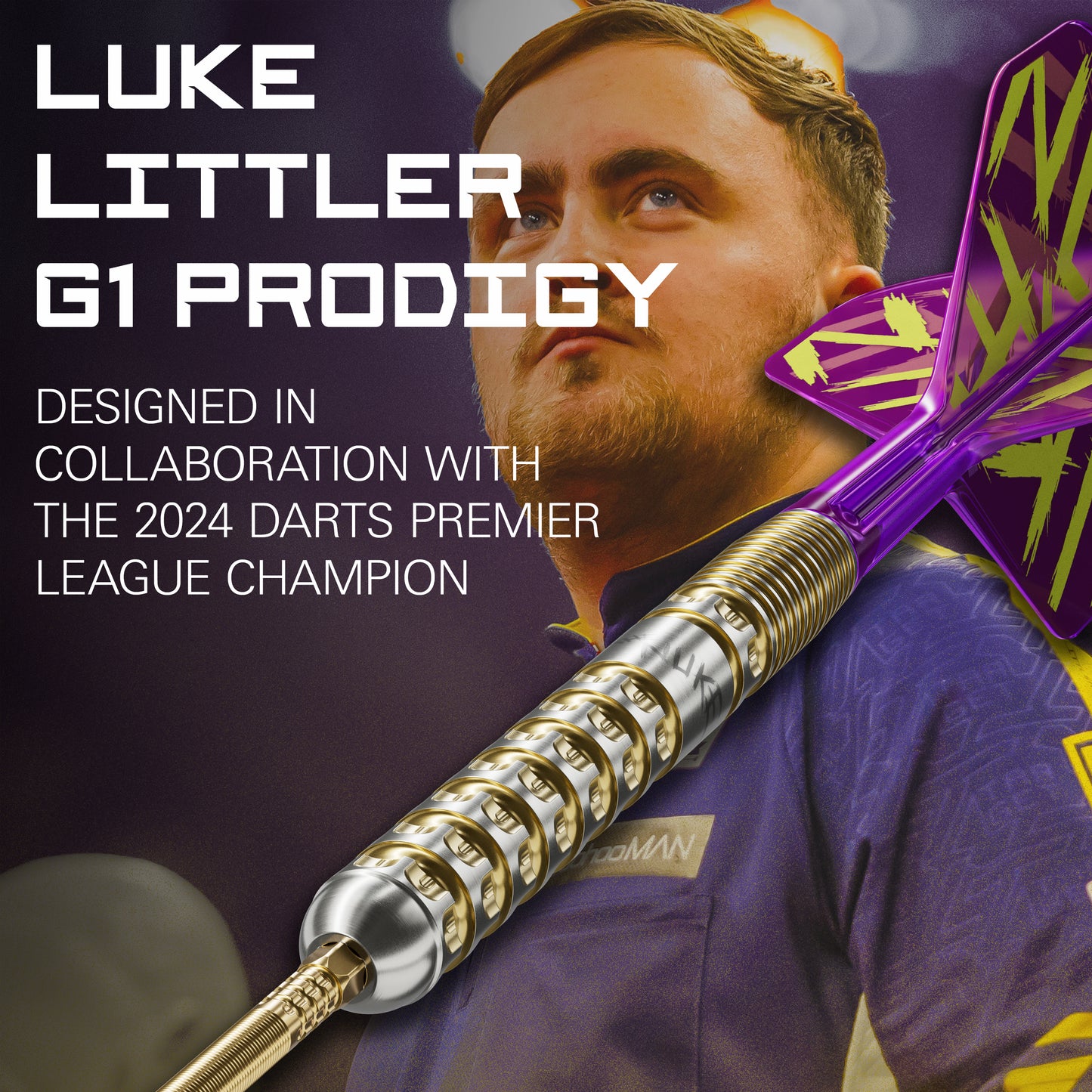 Target Luke Littler G1 Prodigy 90% Tungsten Swiss Point Steeldarts