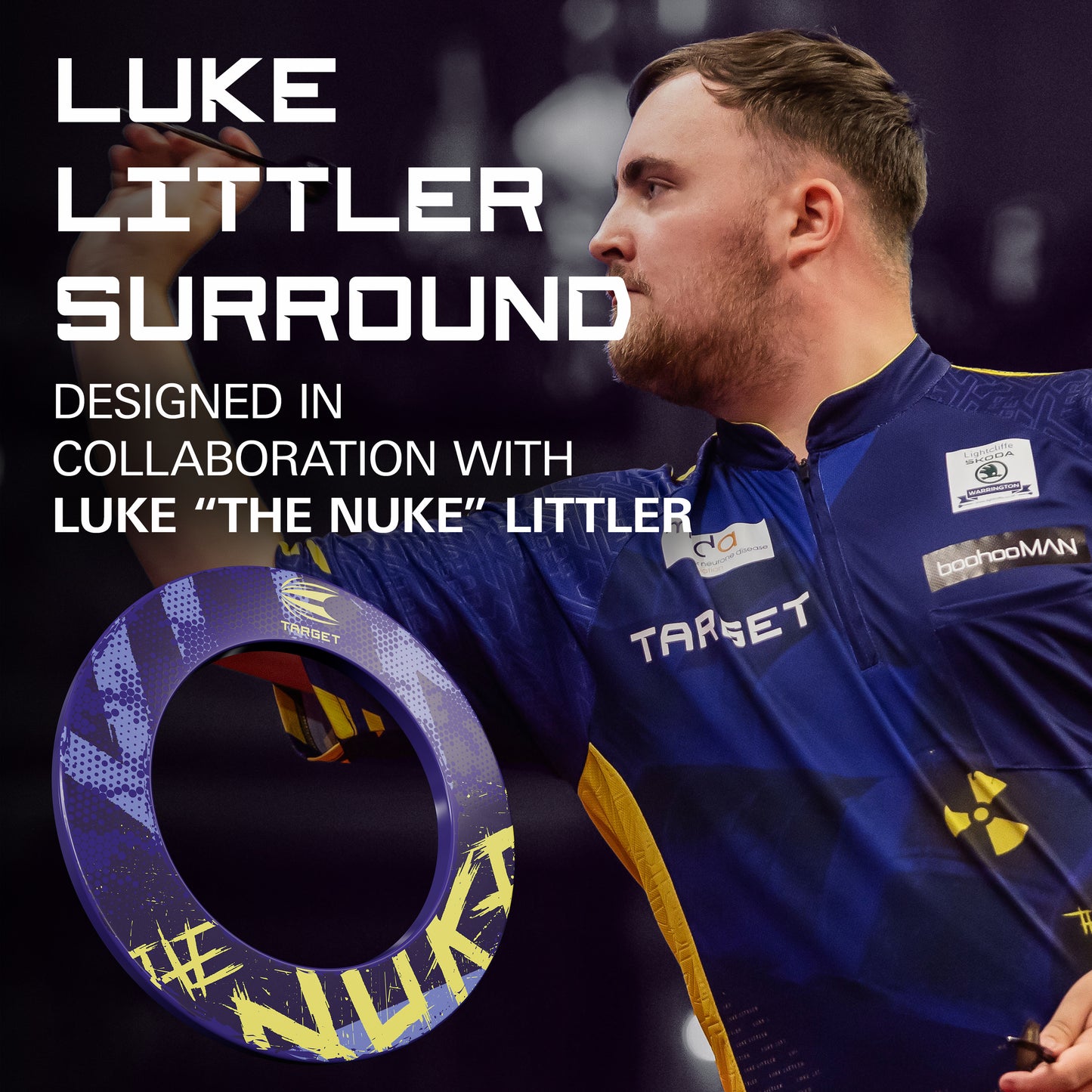 Richt je op Luke 'The Nuke' Littler Dart Surround