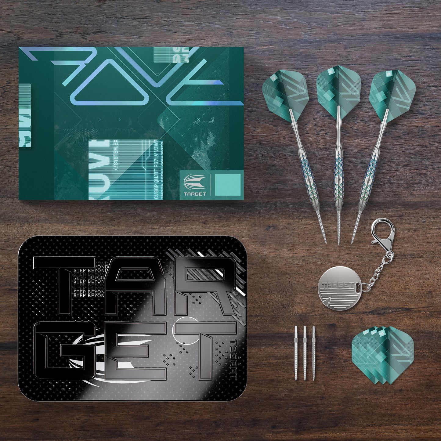 Target Rove 02 90% wolfraam Swiss Point stalen darts