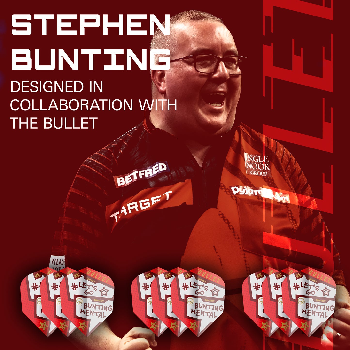 Target Flights Stephen Bunting Pro. Ultra NO6 - 3 Sets