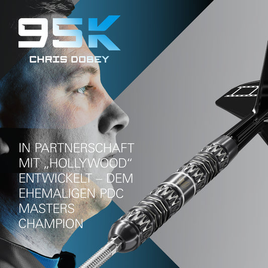 Target Chris Dobey 95K 95% Tungsten Swiss Point Steeldarts