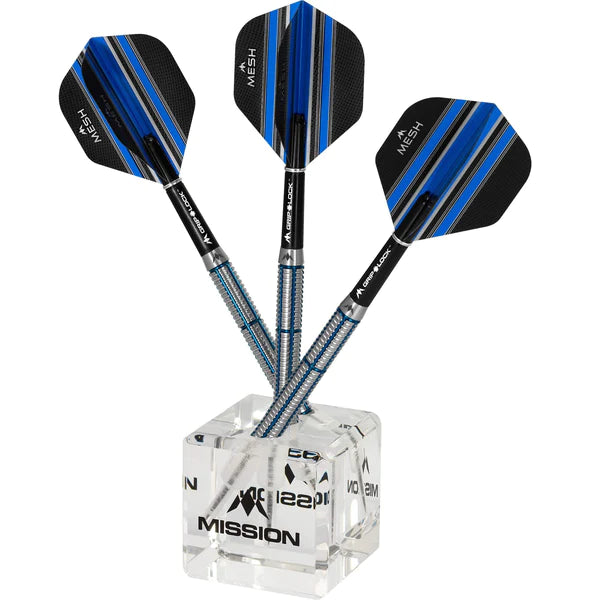 Mission Cube Dartstandaard van acrylglas (3-voudig)