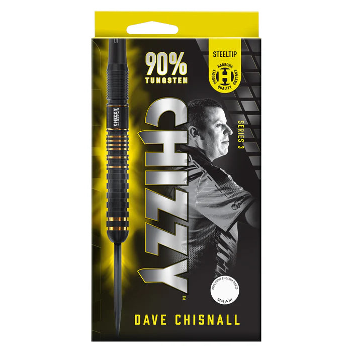 Harrows Dave Chisnall Series 3 90% Tungsten Steeldarts