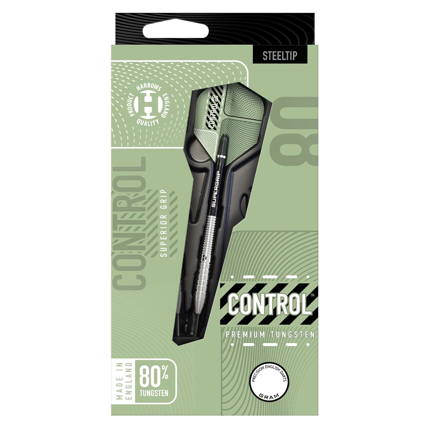 Harrows Control Tapered 80% Tungsten Steeldarts