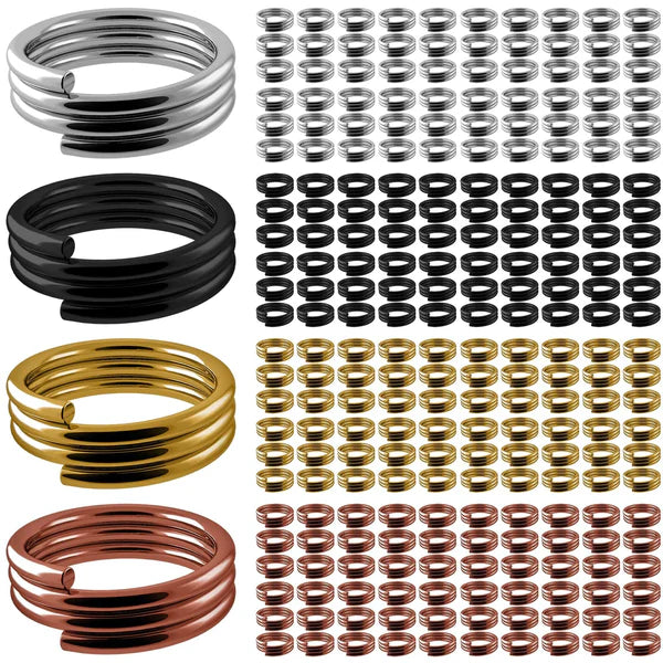 Designa veerringen / asringen voor nylon assen - 60 stuks