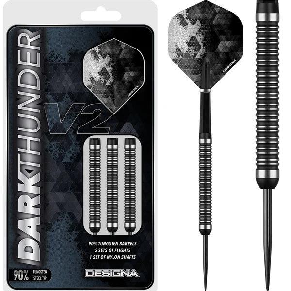 Designa Dark Thunder V2 90% Tungsten Steeldarts