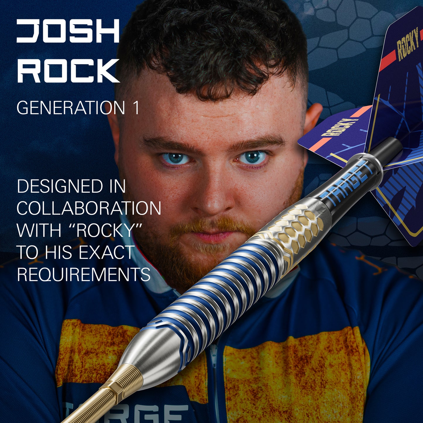 Target Josh Rock G1 90% Tungsten Steeldarts