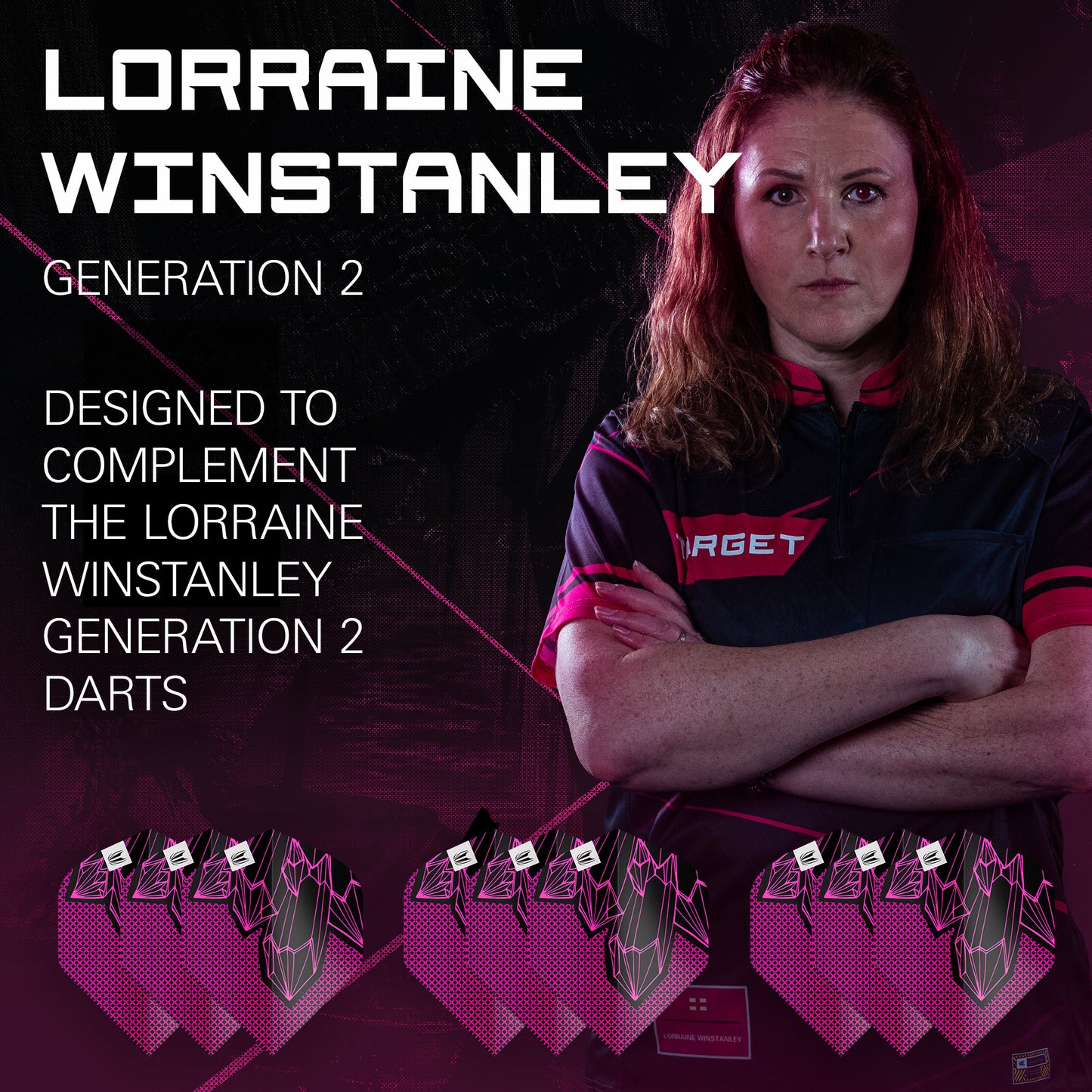 Target Flights Lorraine Winstanley G2 Pro. Ultra NO2 - 3 Sets