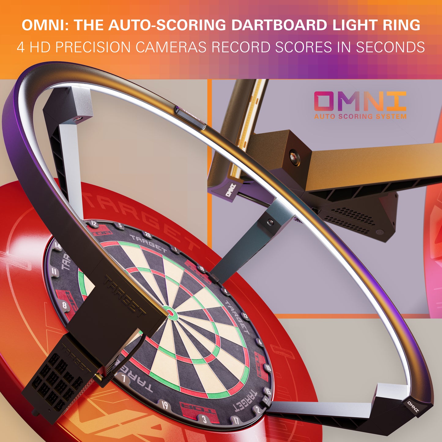 Target Omni Autoscoring System & Beleuchtung (Vorbestellung / Pre-Order)