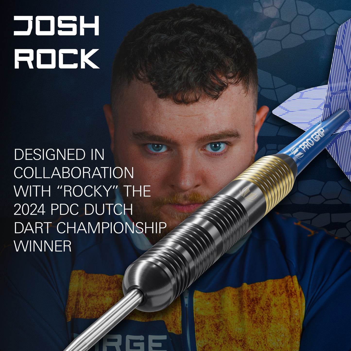 Target Josh Rock Brass Steeldarts