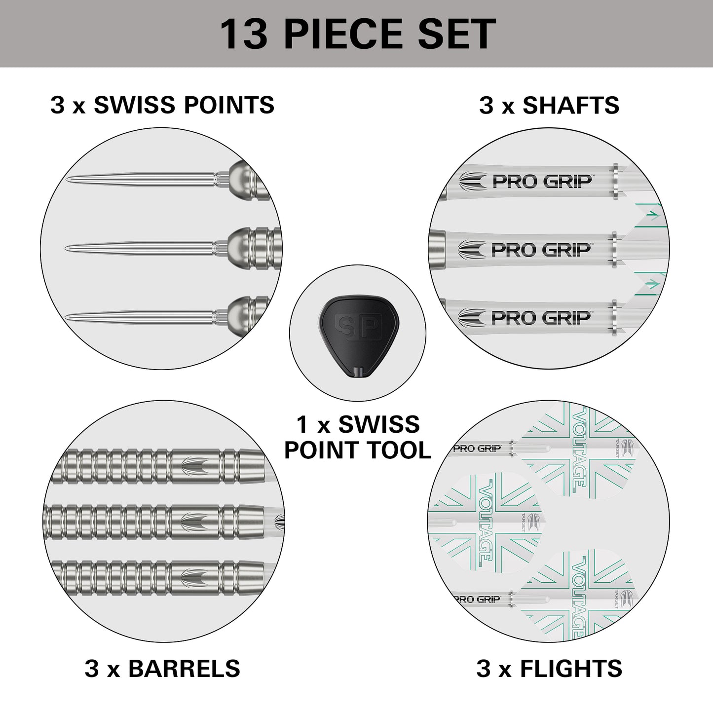 Target Rob Cross G1 90% Tungsten Swiss Point Steeldarts