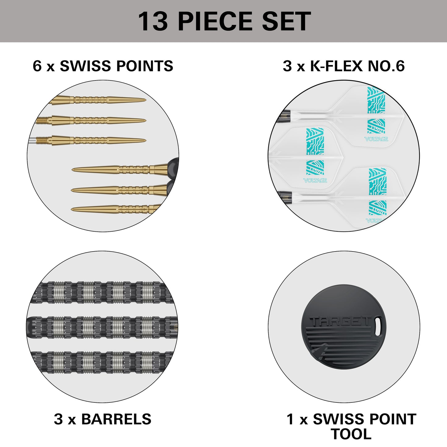 Target Rob Cross 95K 95% Tungsten Swiss Point Steeldarts