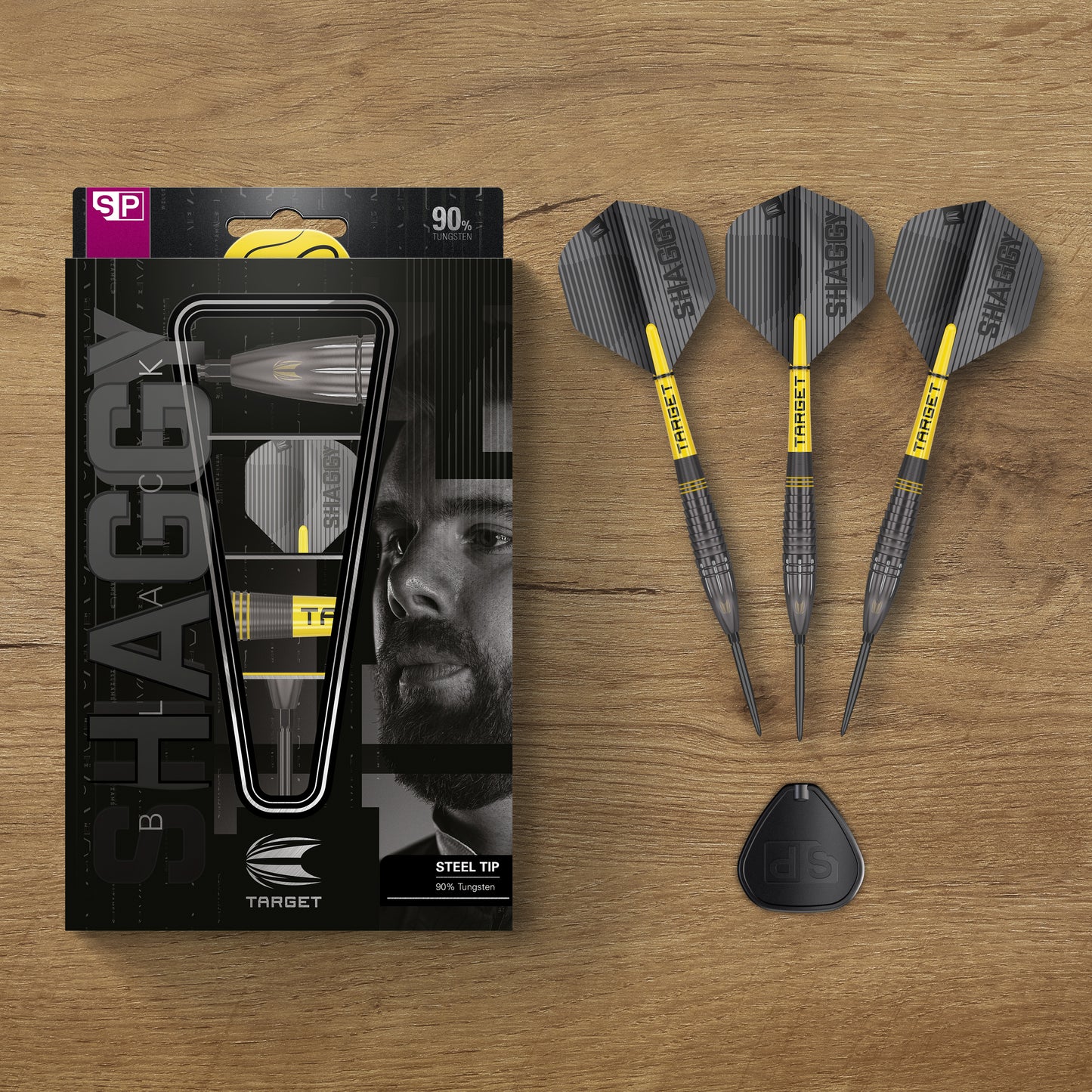 Target Scott Williams zwarte 90% wolfraam Swiss Point stalen darts