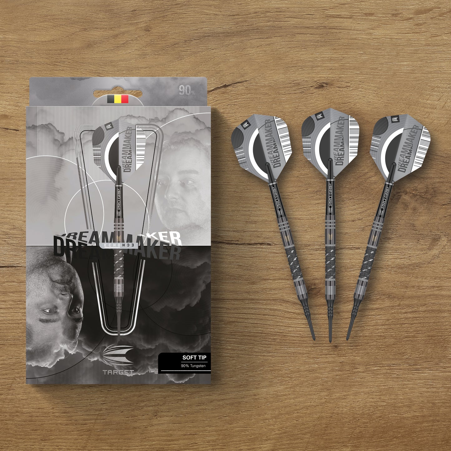 Target Dimitri van den Bergh x Echo 90% Tungsten Softdarts