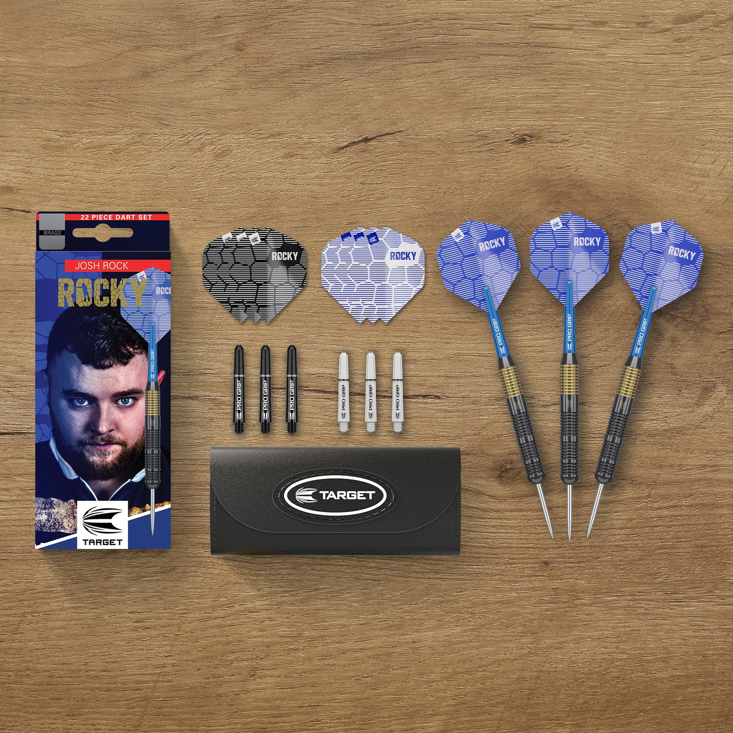 Target Josh Rock Brass Steeldarts