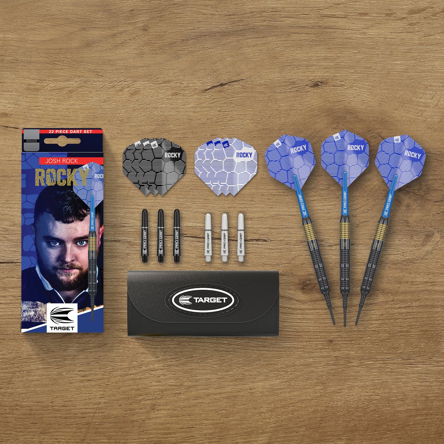 Target Josh Rock Brass Softdarts