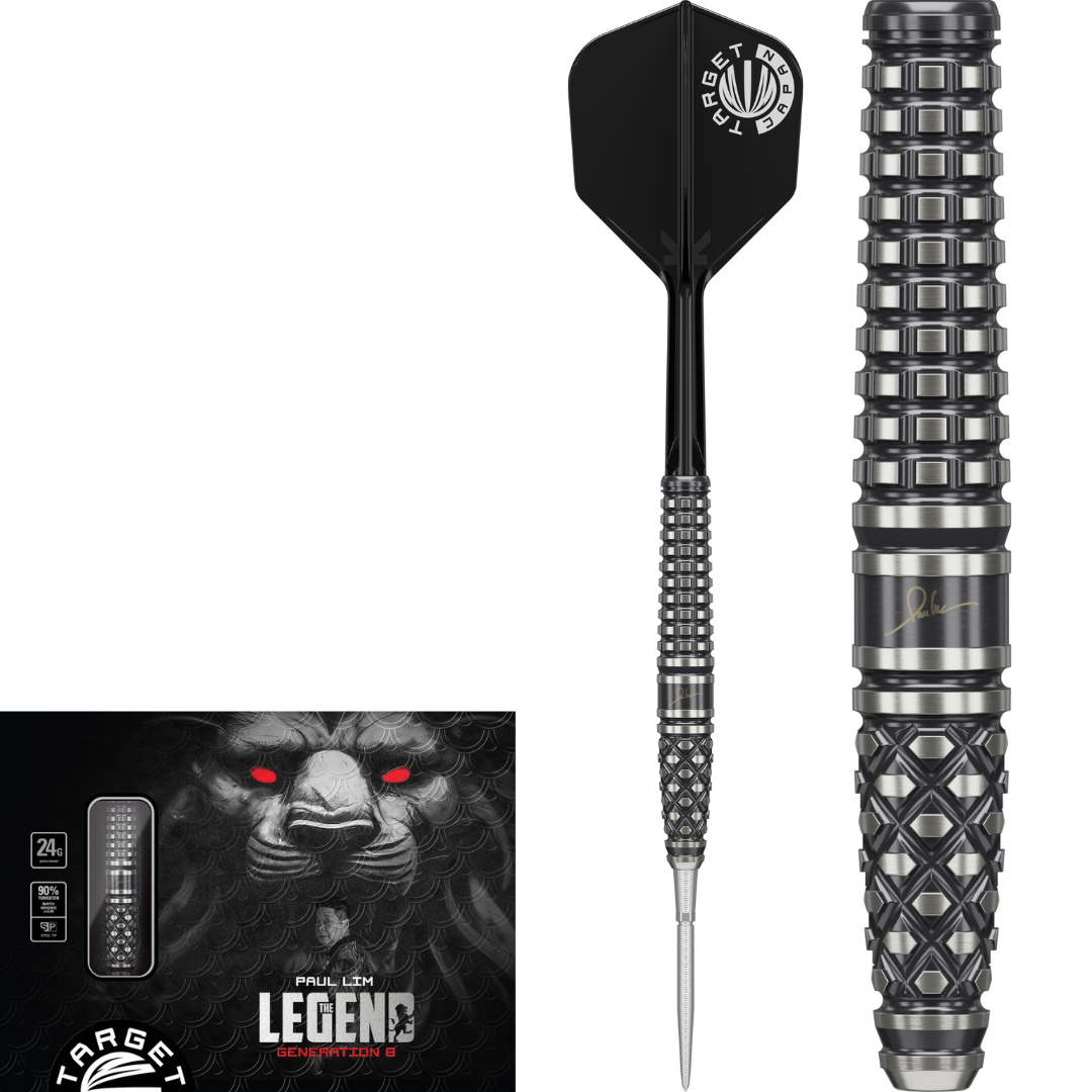Target Japan Paul Lim G8 The Legend 90% Tungsten Swiss Point Steeldarts