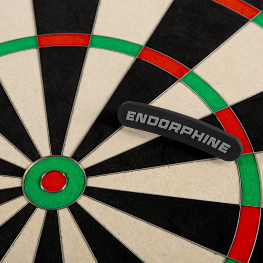 Precise180 Endorphine Dartboard mit Magnethalter