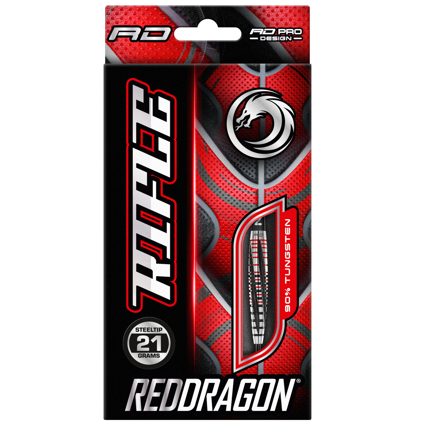 RedDragon Rifle 90% Wolfraam stalen darts