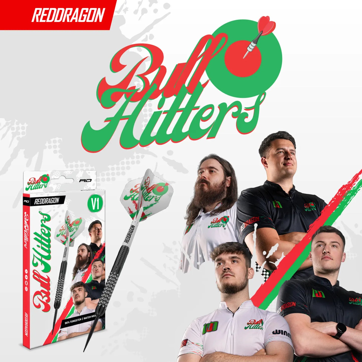RedDragon Bull Hitters 90% Tungsten Steeldarts