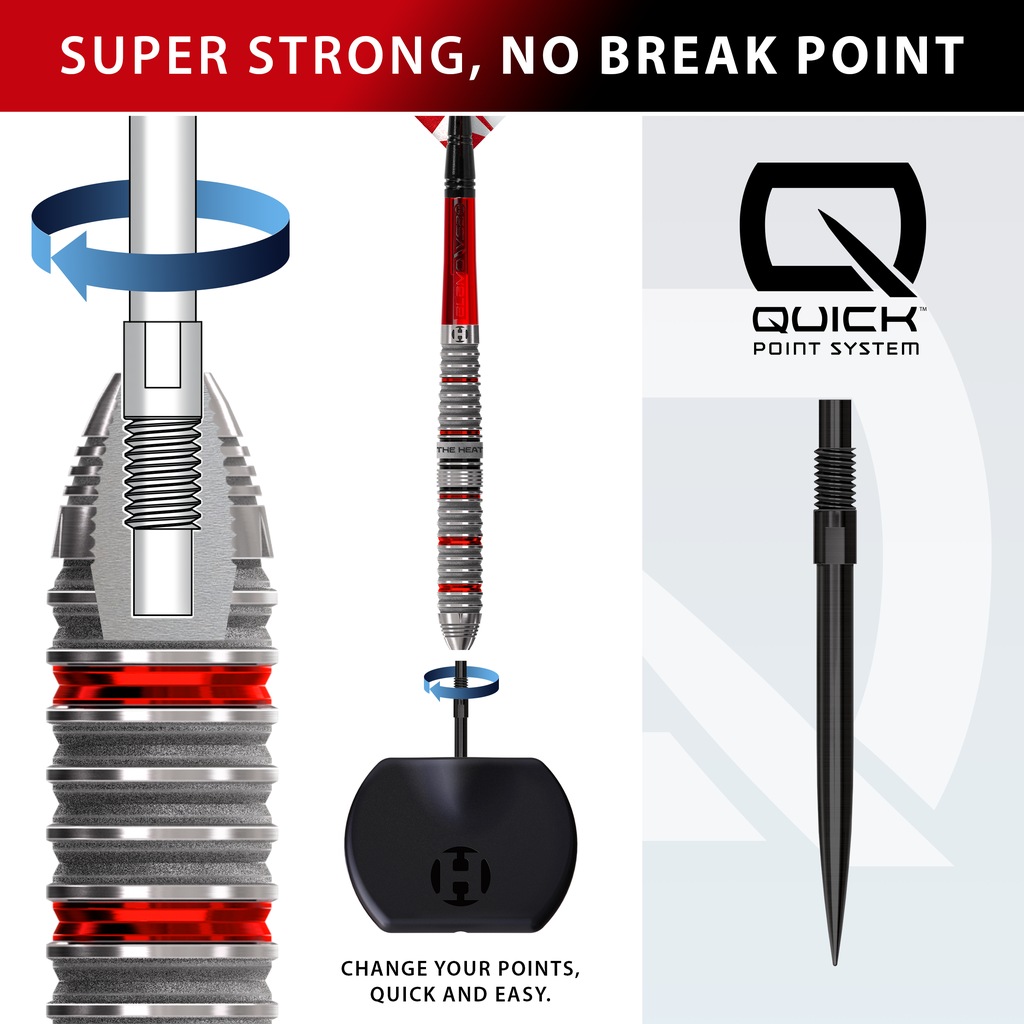 Harrows Damon Heta Series 4 90% Tungsten Steeldarts