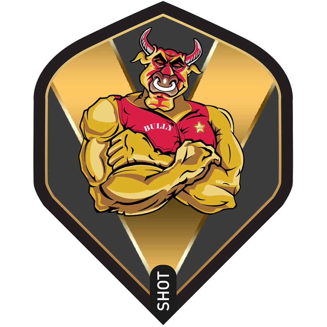 Schot Michael Smith Bully Boy Flights - Goud