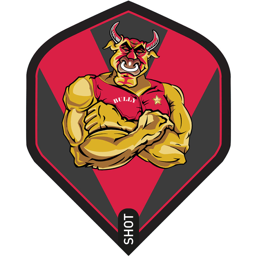 Schot Michael Smith Bully Boy Flights - Rood