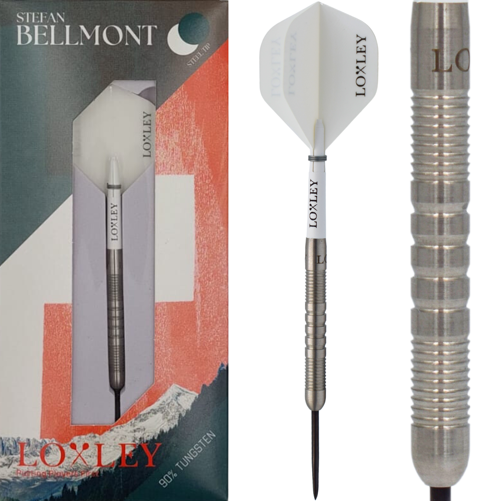 Loxley Stefan Bellmont 90% wolfraam stalen darts (18,5 g)
