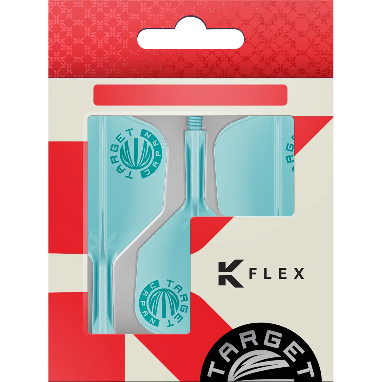 Target Japan K-Flex Flight / Shaft System NO6 - Logo Aqua
