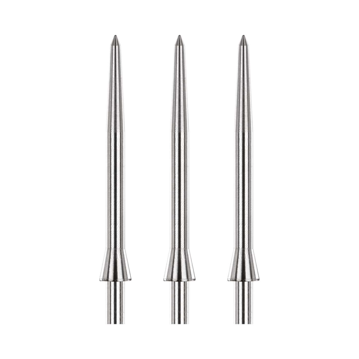 RedDragon Raptor Plain Points - Zilver - 28 mm